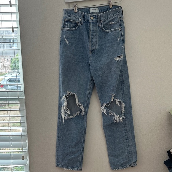 Agolde Distressed Jeans - Picture 1 of 8